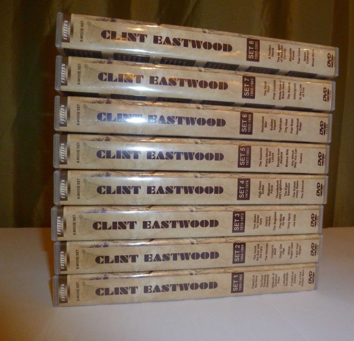 CLINT EASTWOOD -DVD- Filmography  1966-2002