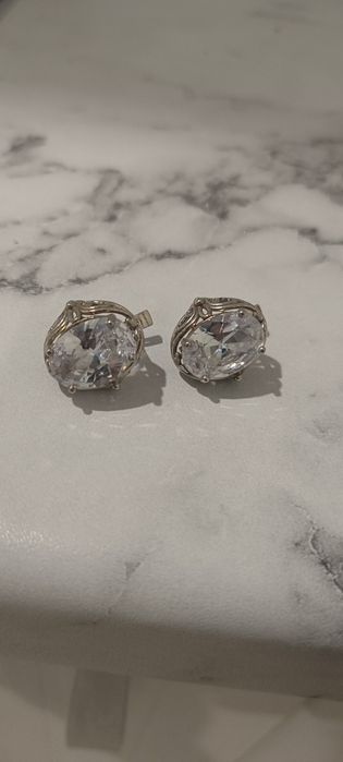Сережки серебряные