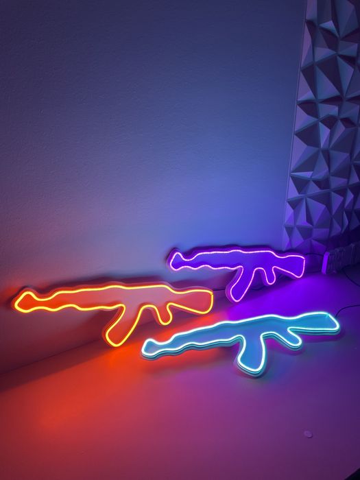 неоновые вывески калаш