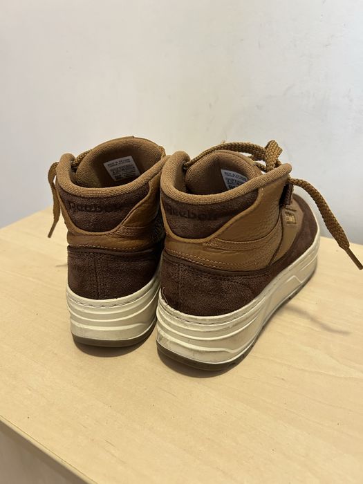 Кецове от естествена кожа Reebok Club CGEl Mid