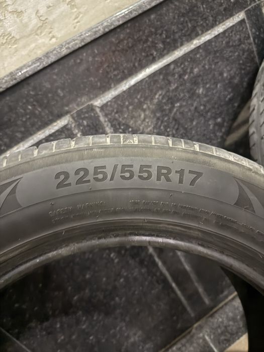 Шины 225 /55 /17 летние