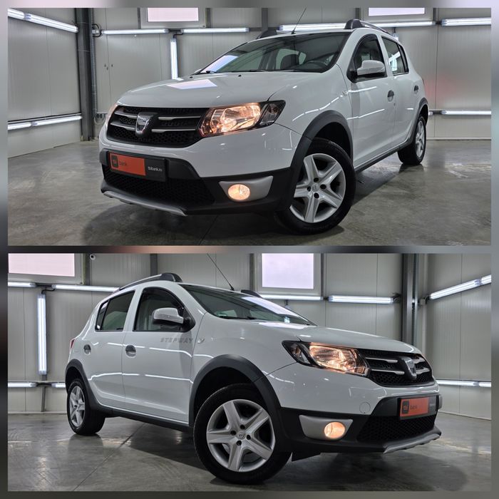Dacia Sandero Stepway Fab 2015 Benzina. NAVI Ac Pilot Automat  Full Electric Comenzi  Km 111.000 REALI Inmport Germania Garanție 12 Luni