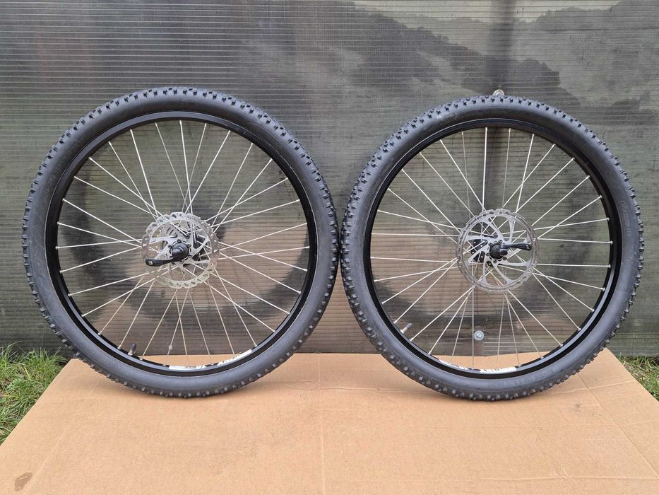Roti MTB Rigida Sphinx 19, 26inch, disc, caseta Shimano 9 pinioane