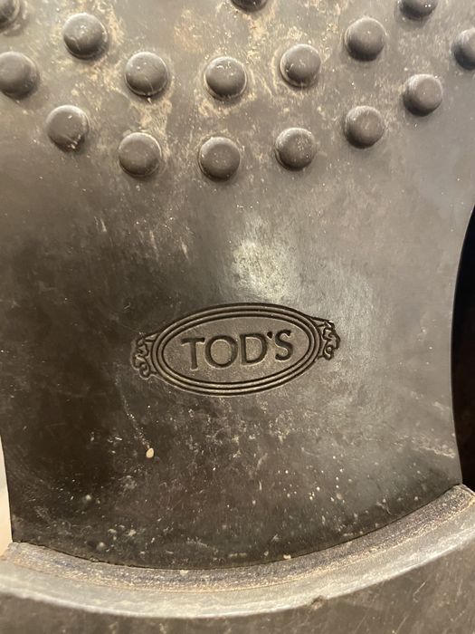 Туфли замшевые Tods