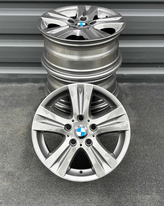 set jante aliaj bmw r16 5x120 seria 1 3 x1 f20 f30 e87 e82 transporter