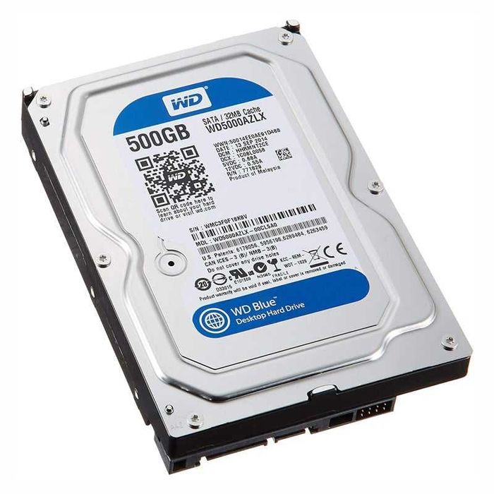 Hard disk 500GB WD Blue WD5000AZLX HDD 7200rpm SATA 3 PC Nou Sigilat