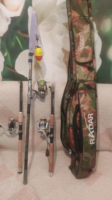 Продаю удочки с катушками