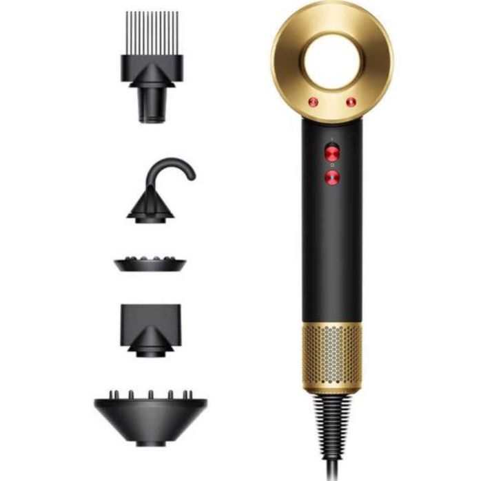 фен Dyson Supersonic HD07 black/gold