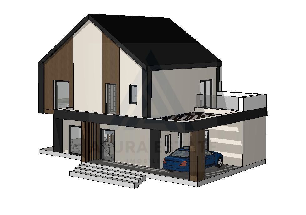 Casa individuala executie premium 129 mp utili teren 365 mp Cisnadie