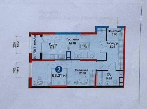 2/4/4 Мирзо Улугбек, ЖК Maftun Makon от NRG, кадастр 68м2, лифт есть