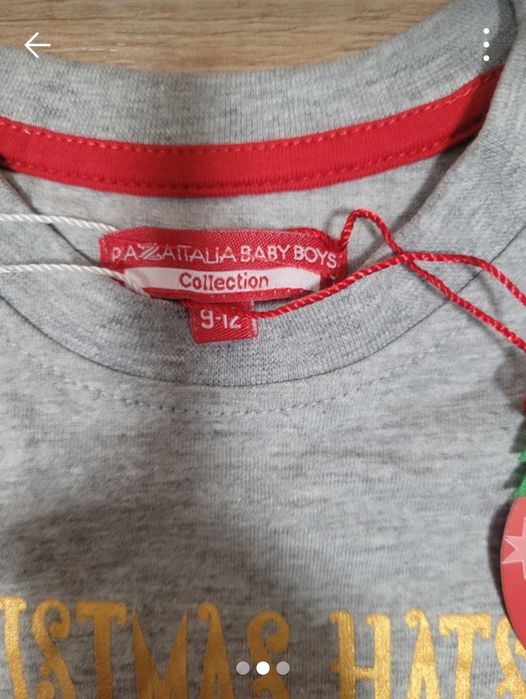 Bluza cadou de Crăciun Piazza Italia Baby Boys collection