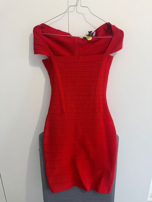 Дамска червена рокля