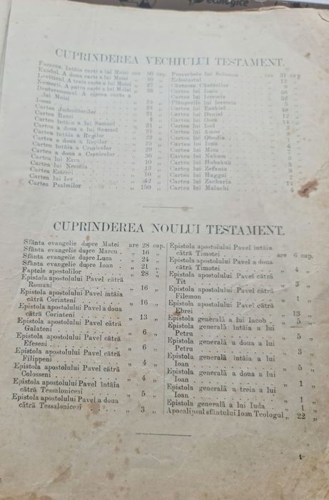 Vând Biblie 1921