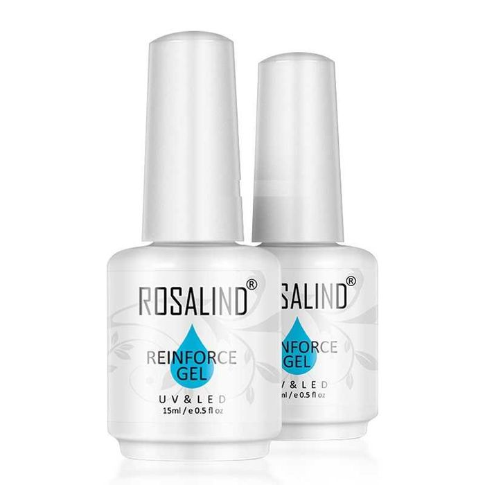 ROSALIND 15мл База , топ , обезмаслител , укрепител , каучукови
