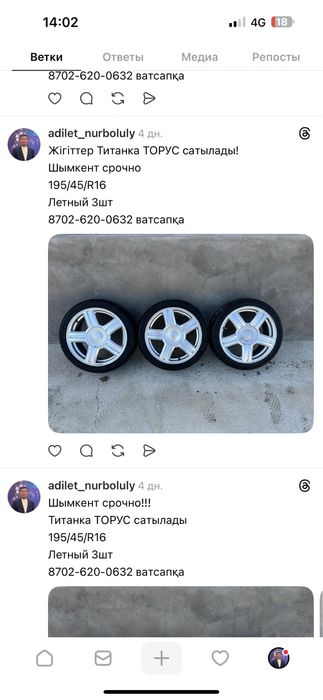 Титанка торус r16