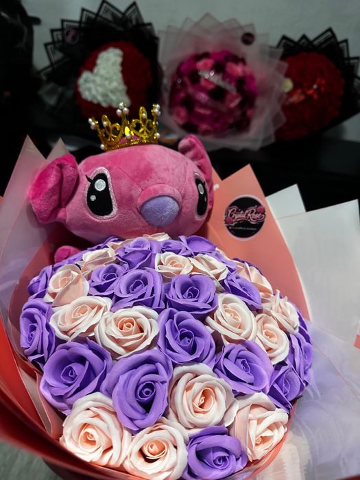 Buchete trandafiri de sapun