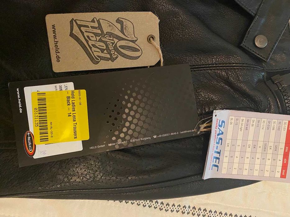 Дамски мото панталон / кожен / НОВ / Held Ladies Lena