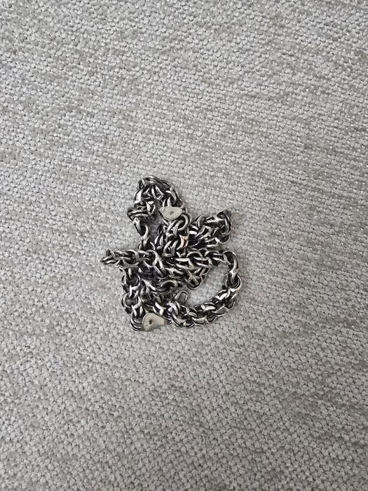 Продам серебрянную мужскую цепь