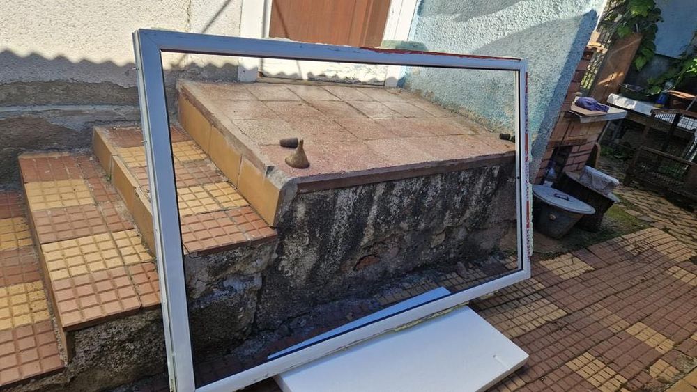 Vând geam termopan profil aluminiu