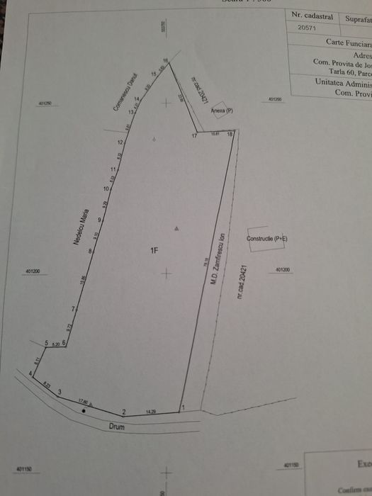 Vand teren superb in Provita de jos, langa Breaza