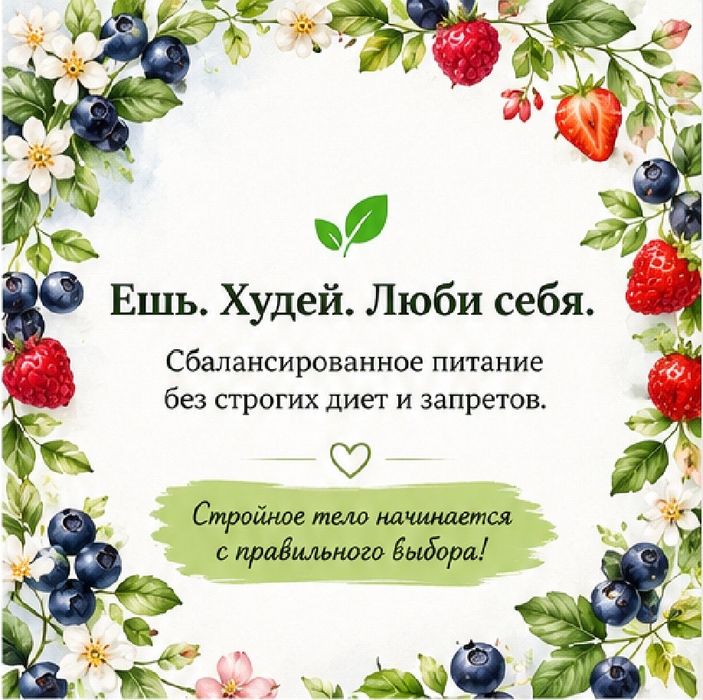 Составлю план Правильного Питания