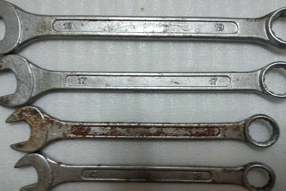 Набор комбинированных гаечных ключей, цена за все