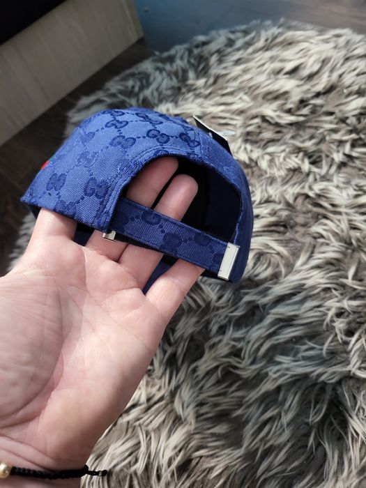 Sapca Gucci albastra Premium