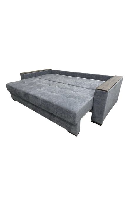 Диван 45х230х105 см темно-серый