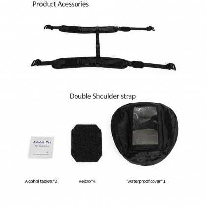 Geanta rezervor moto Motowolf impermeabila buzunar transparent telefon