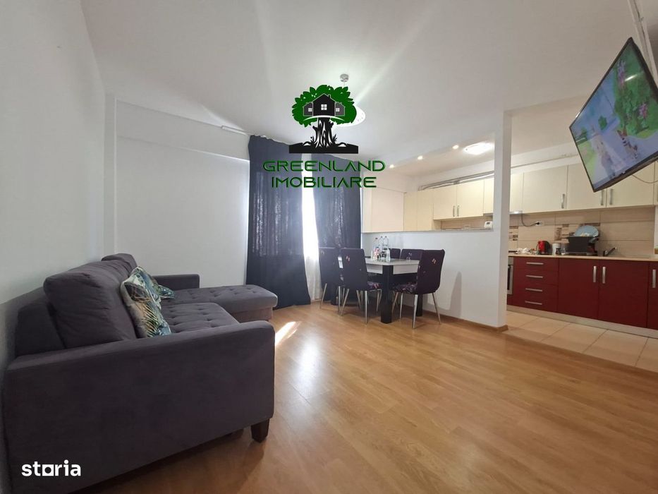 Apartament 2 Cam, etaj 1, Parcare,56 mp, Mobilat si Utilat , Capat Cug