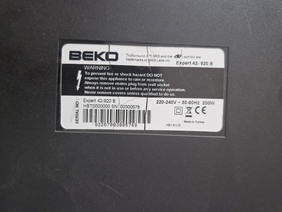 Телевизор Beko expert 42-920b