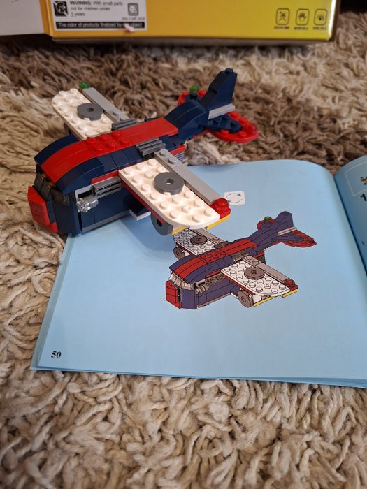 Лего 4 в 1, все детали есть