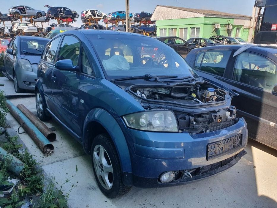 Dezmembrez Audi A2  motor 1.4tdi  55kw 75cp dezmembrari cutie de viteze manuala 5+1 trepte turbina