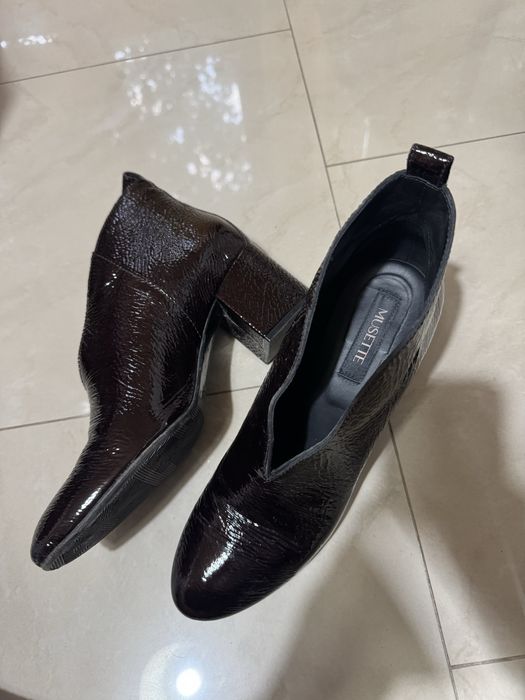 Обувки лак на ток Musette 40 номер