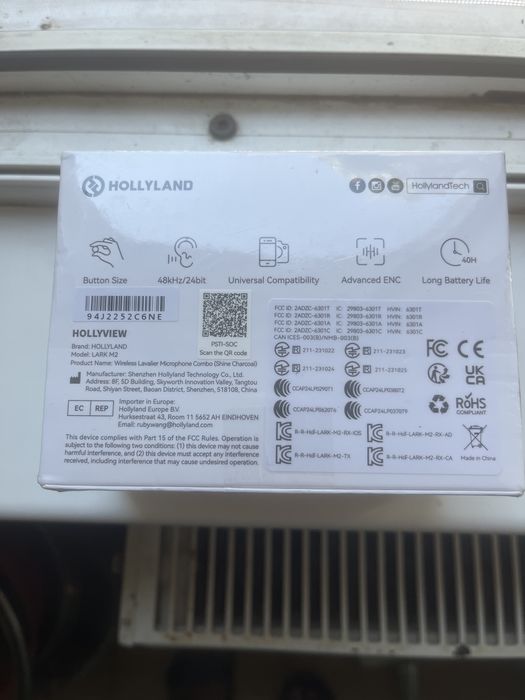 Vand Hollyland Lark M2