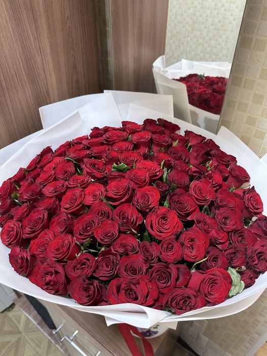 101 роза,продам букет цветов