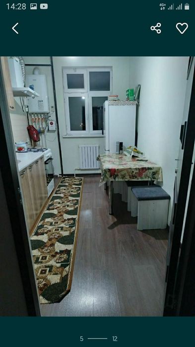 Уй сотилади янги курулган уйлар 5 этажли 3 чи этаж 67.44