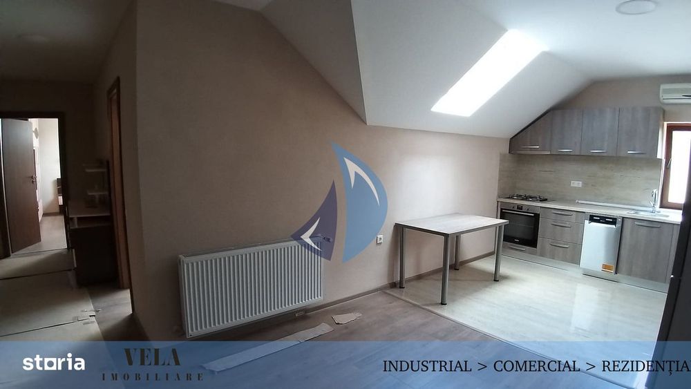 Ap. 1 dormitor + bucatarie mare, Cornisa, cladire noua, parcare