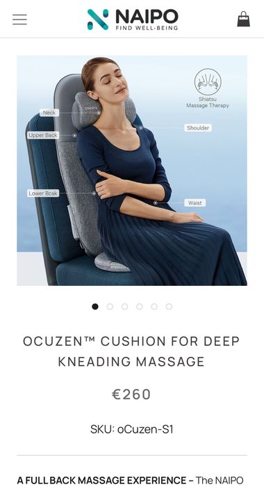 Масажен уред Naipo oCuZen S