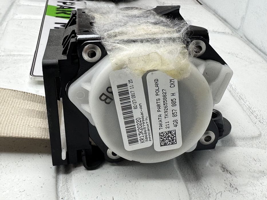 Задни колани AUDI A6 A7 C7 4G Бежови 4G8857805H