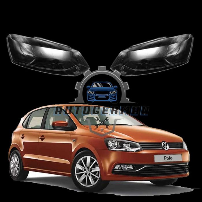Капаци фарове Volkswagen VW Polo (10-17) стъкло фар крушки Фолксваген Поло xenon