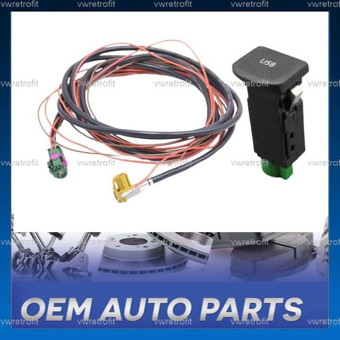 USB Carplay App Connect MIB2 VW Golf 6 Polo 6C Passat B7 6C0035249B