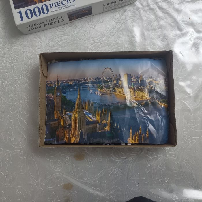 Пазл 1000 + лего