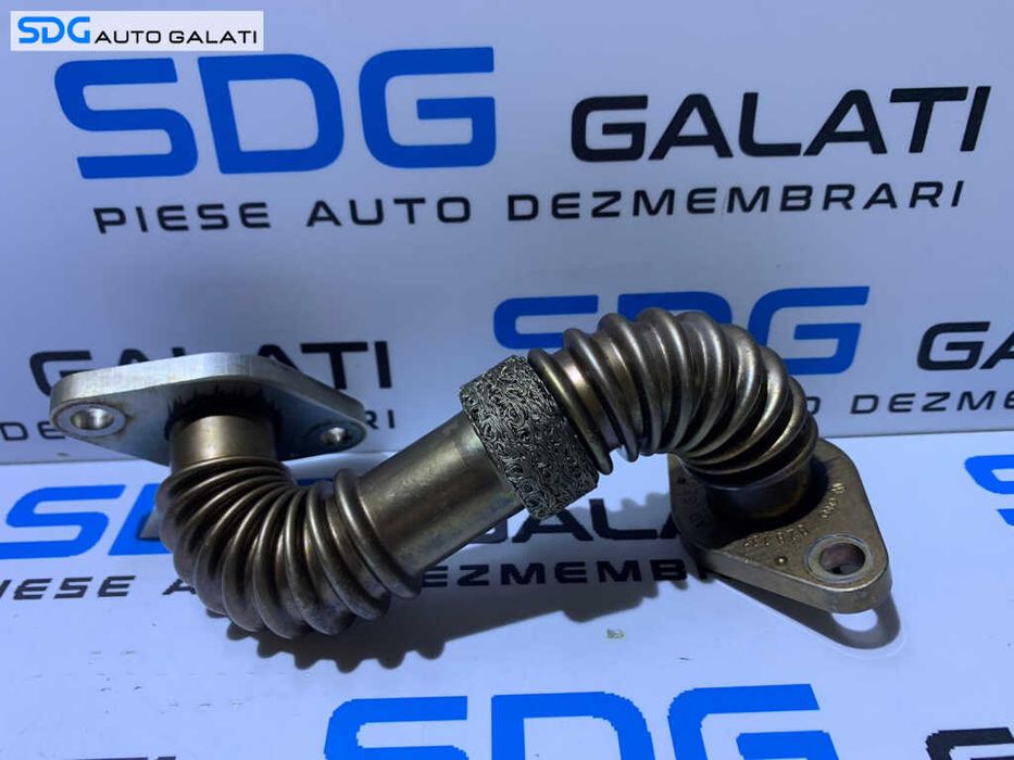 Teava Conducta Racitor Gaze EGR Audi A4 B7 1.9 TDI BKE BRB 2005 - 2008 Cod 028131521AD [i0061]
