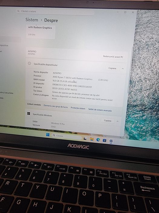 Laptop gaming AceMagic AX16 Pro