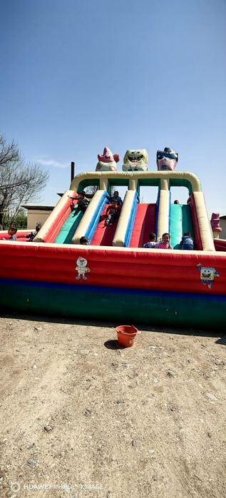 Продам надувной батут б/у