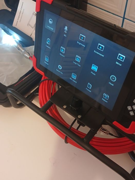Inspectie video canalizare - camera HD