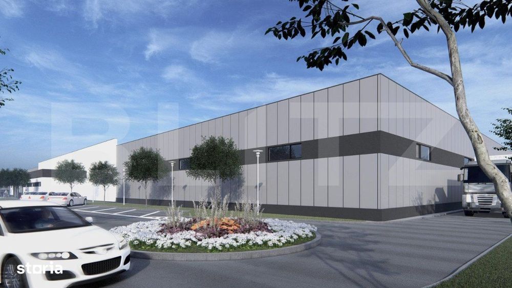 Hala idustriala, productie