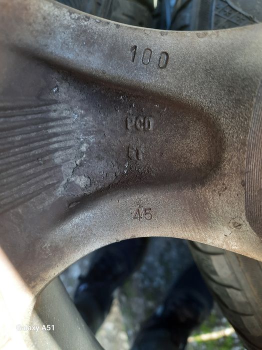 Ляти джанти с гуми за ТОЙОТА 4×100, 15цола