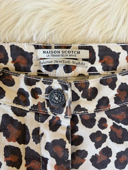 Шорти с анималистичен принт Scotch & Soda,